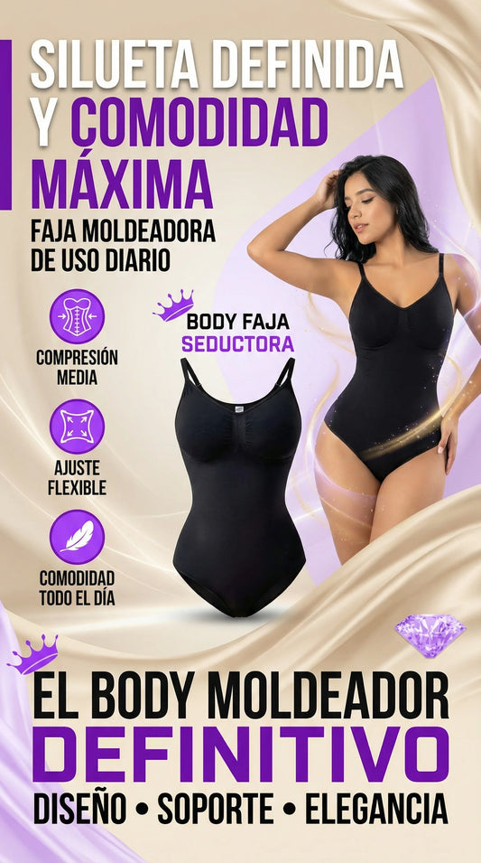 Body Moldeador Sin Costuras