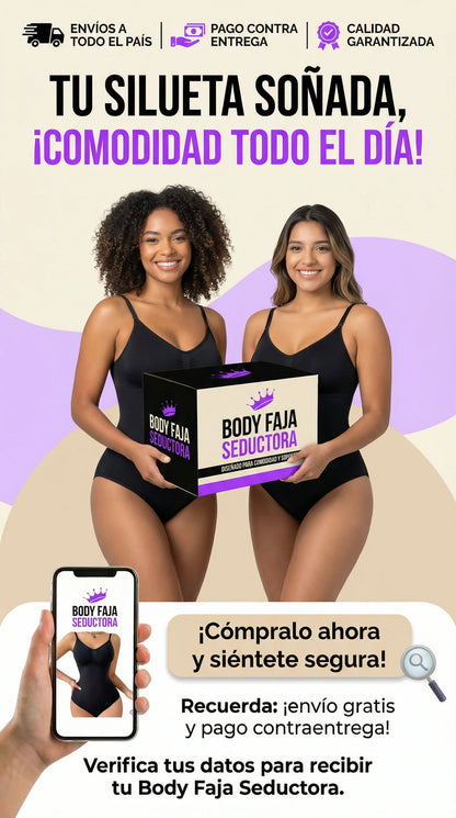 Body Moldeador Sin Costuras